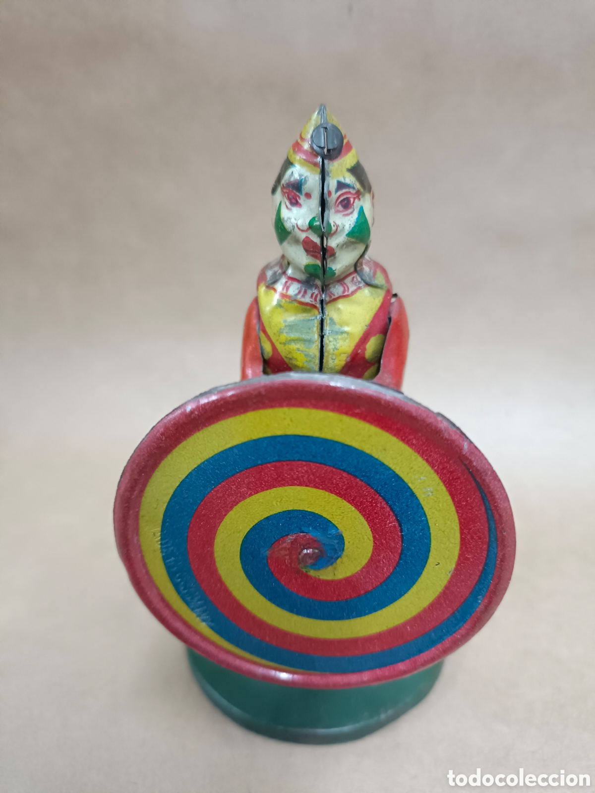 Juguetes antiguos de hojalata: PAYASO CIRCO HOJADELATA - Foto 6