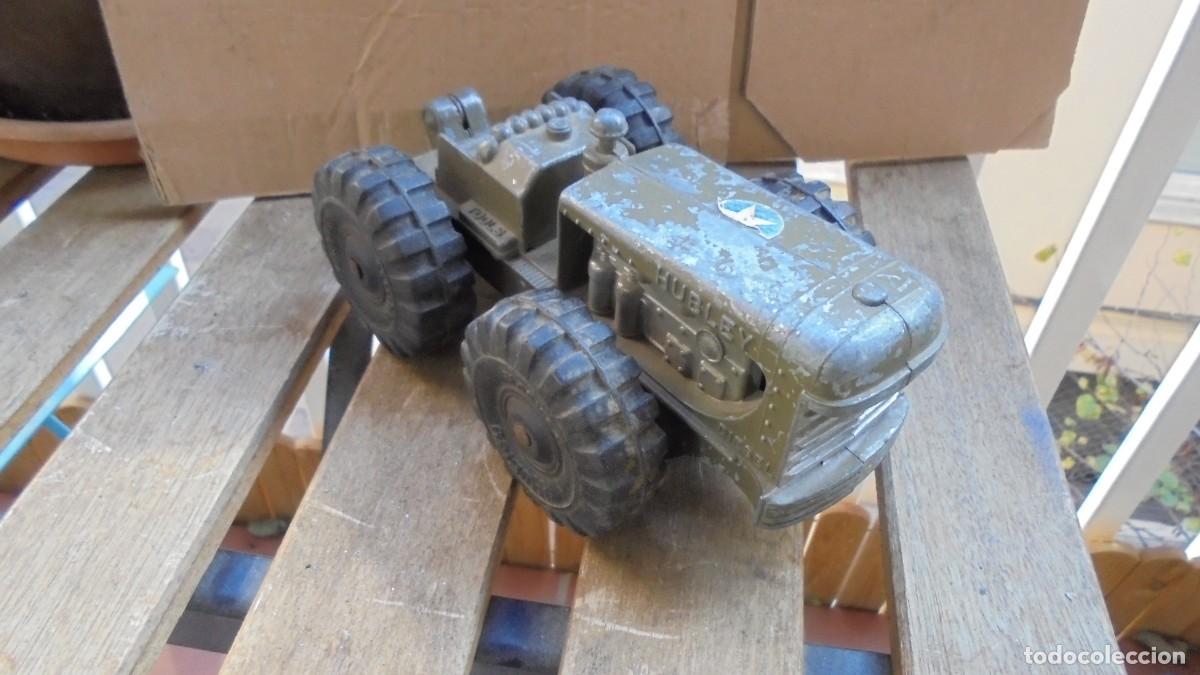 Juguetes antiguos de hojalata: tractor marca hubley usa - Foto 2