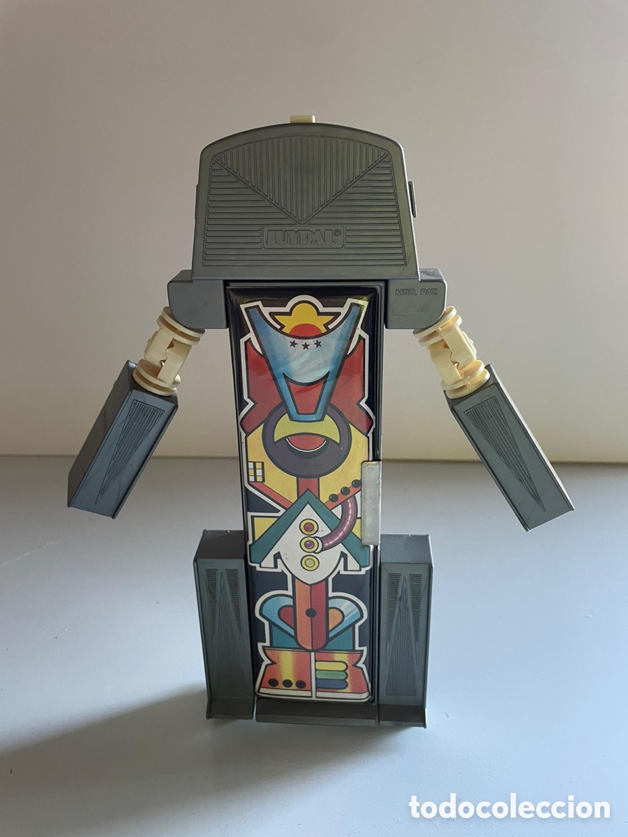 Juguetes antiguos de hojalata: FLOMO ROBOT - Foto 2