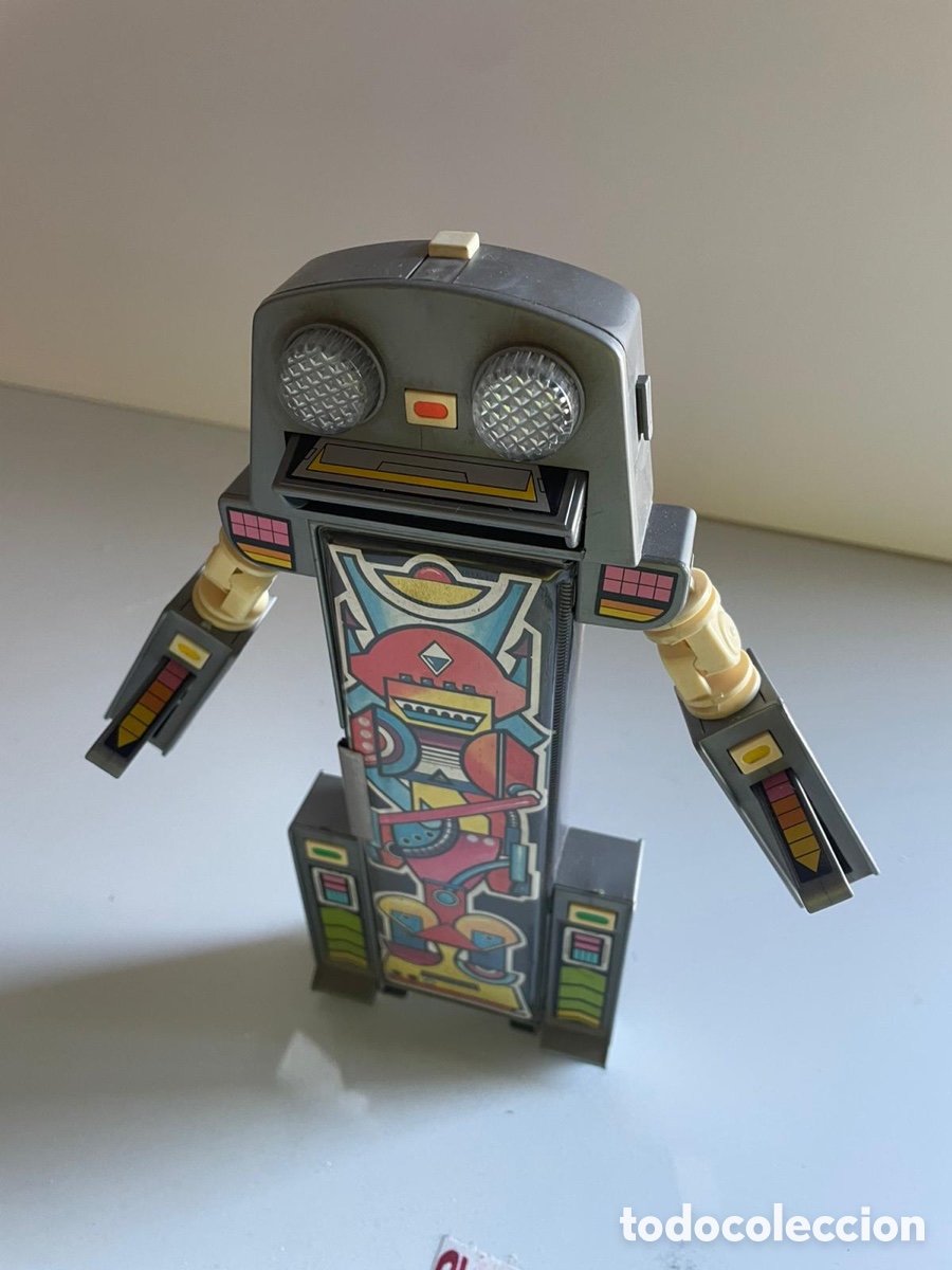 Juguetes antiguos de hojalata: FLOMO ROBOT - Foto 3