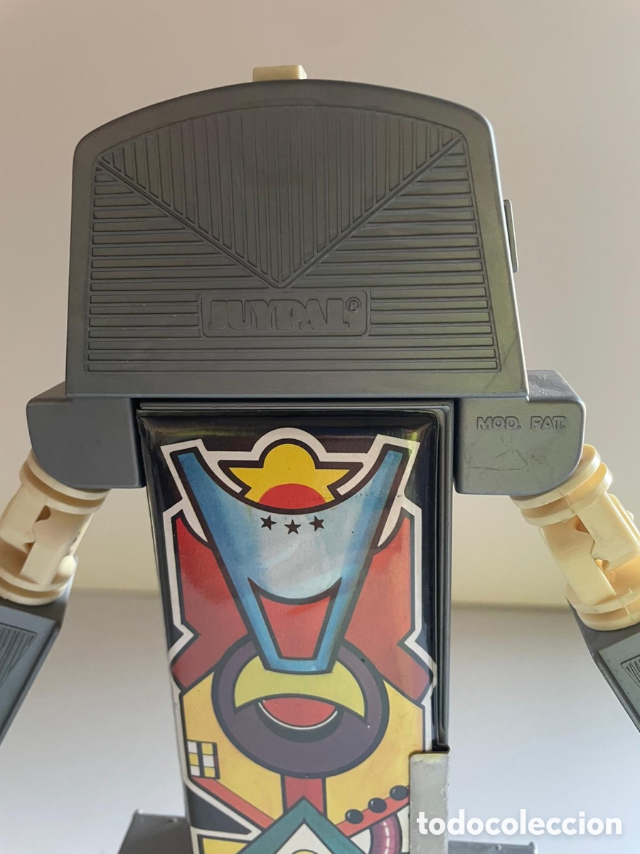 Juguetes antiguos de hojalata: FLOMO ROBOT - Foto 4