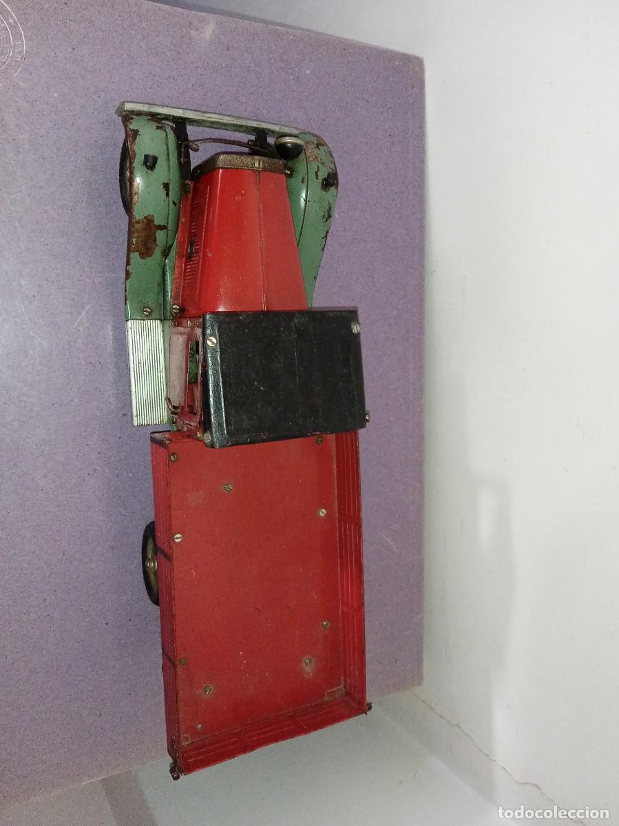 Juguetes antiguos de hojalata: Antiguo CAMI&Oacute;N MARKLIN. - Foto 5