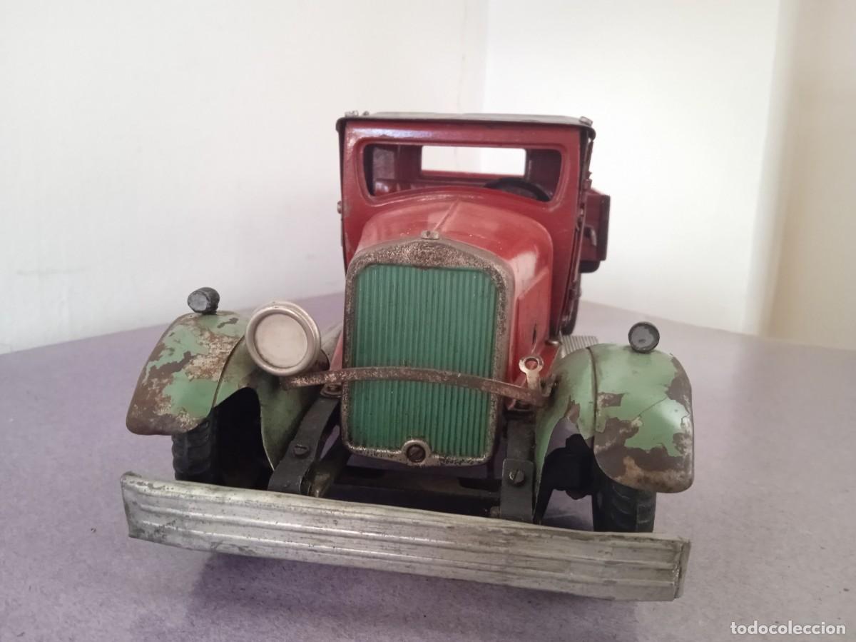 Juguetes antiguos de hojalata: Antiguo CAMI&Oacute;N MARKLIN. - Foto 6