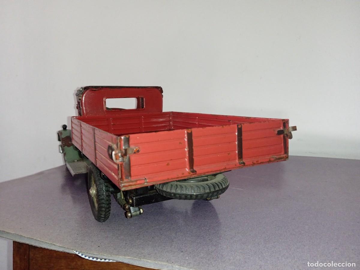 Juguetes antiguos de hojalata: Antiguo CAMI&Oacute;N MARKLIN. - Foto 7