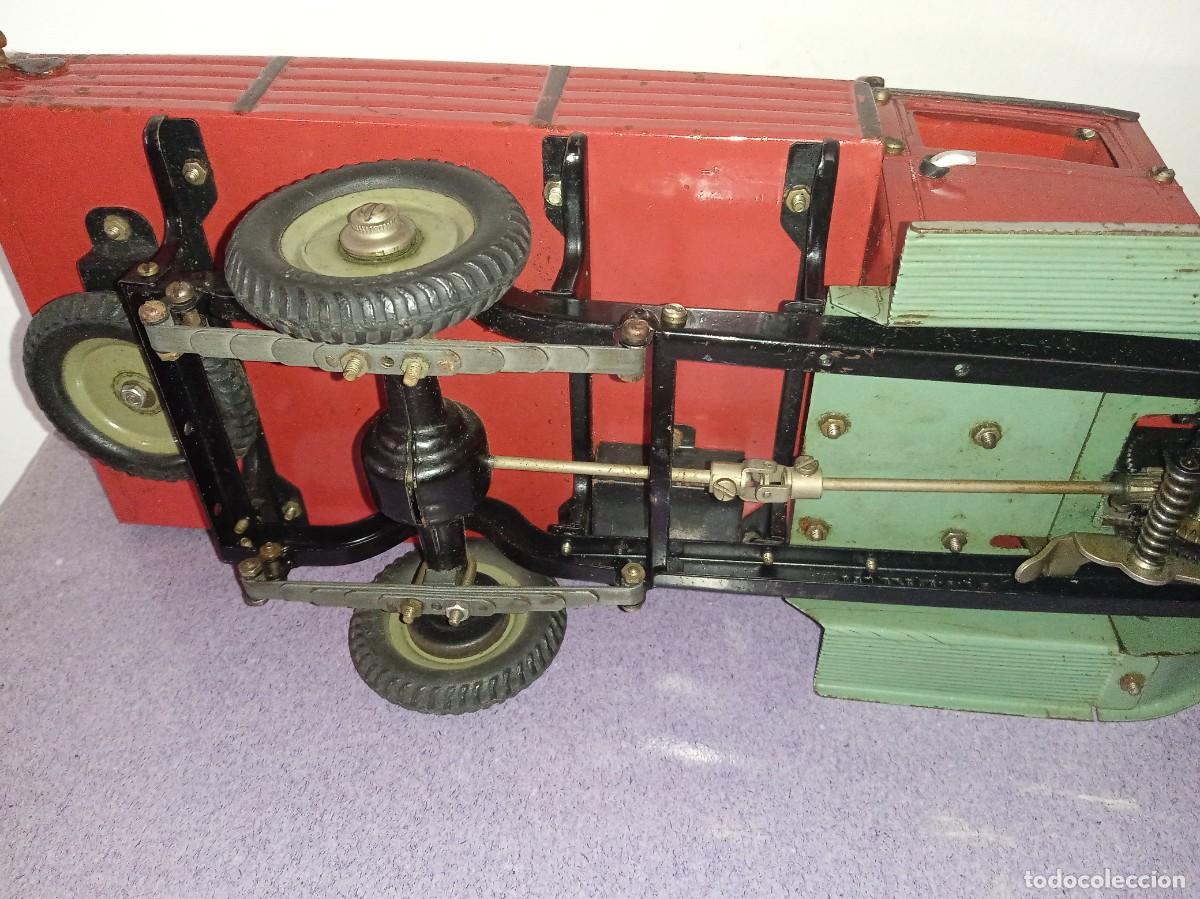 Juguetes antiguos de hojalata: Antiguo CAMI&Oacute;N MARKLIN. - Foto 10