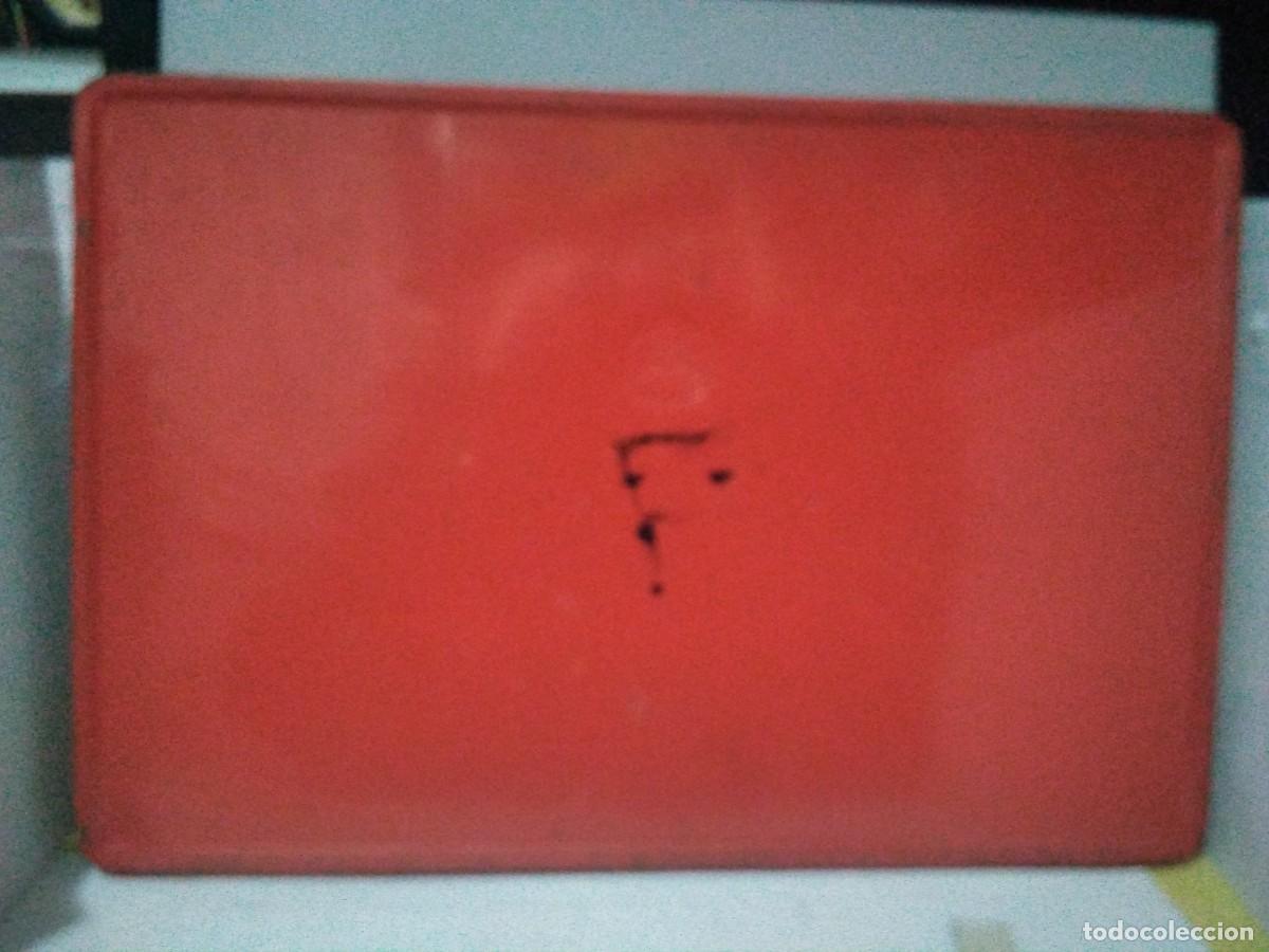 Juguetes antiguos de hojalata: Caja de acuarelas de hojalata - Foto 3