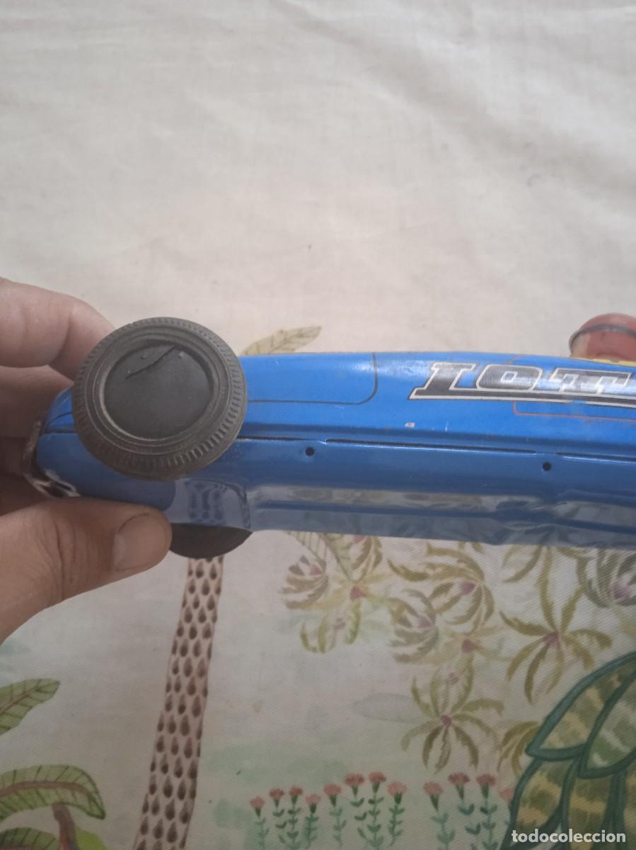 Juguetes antiguos de hojalata: Coche de chapa - Foto 6
