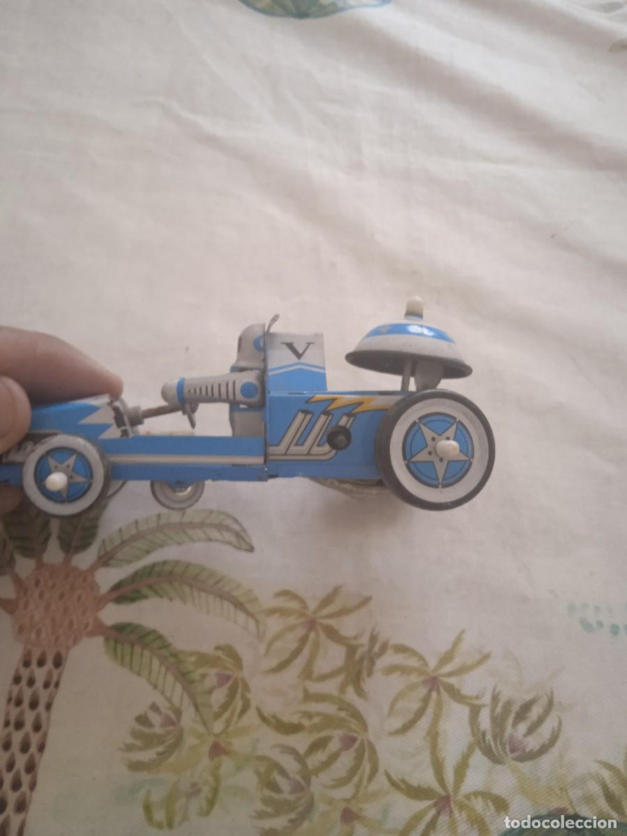 Juguetes antiguos de hojalata: Coche de chapa - Foto 1