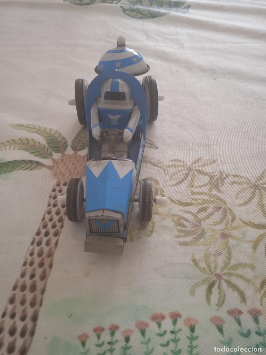 Juguetes antiguos de hojalata: Coche de chapa - Foto 2