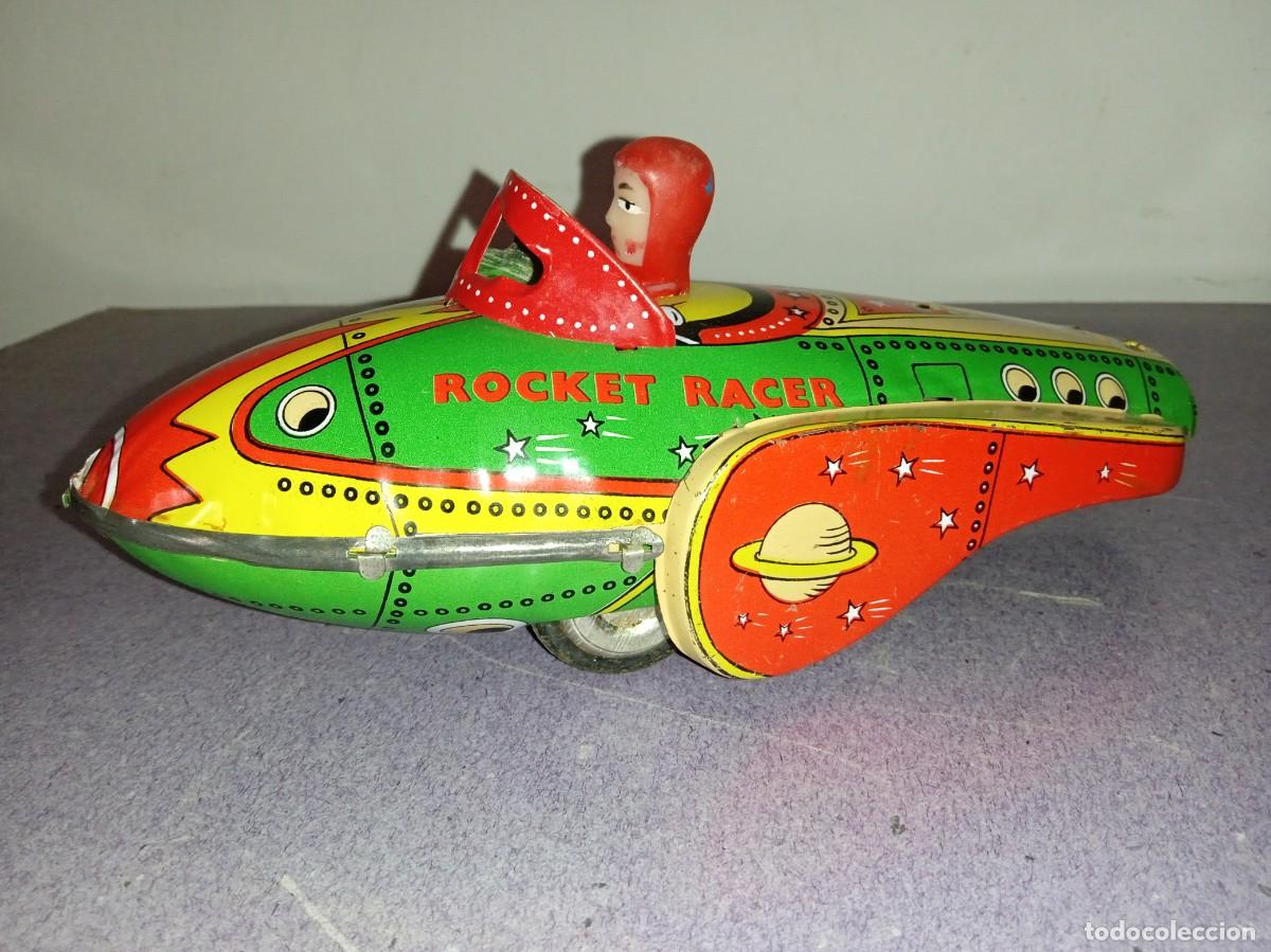 Juguetes antiguos de hojalata: ROCKET RACER, de Hojalata. - Foto 1