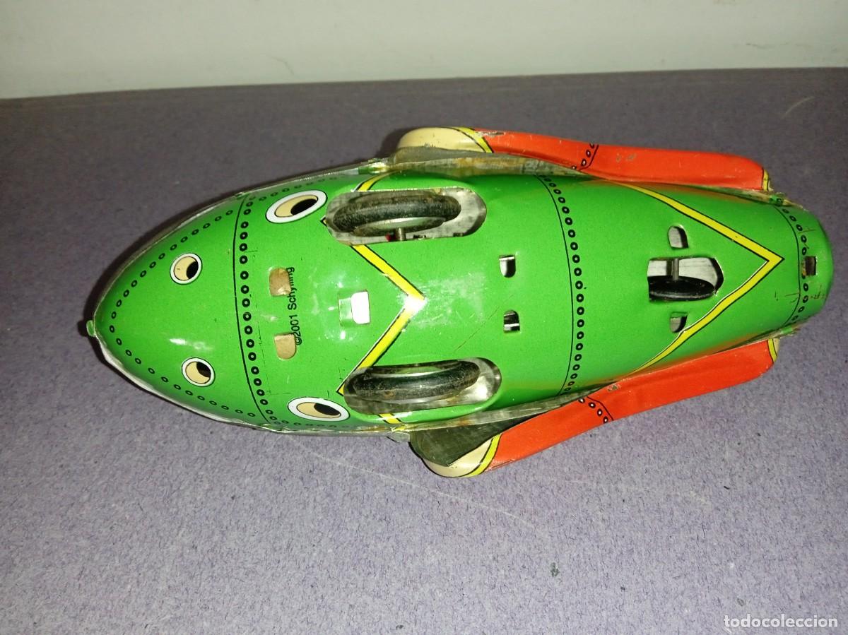 Juguetes antiguos de hojalata: ROCKET RACER, de Hojalata. - Foto 5
