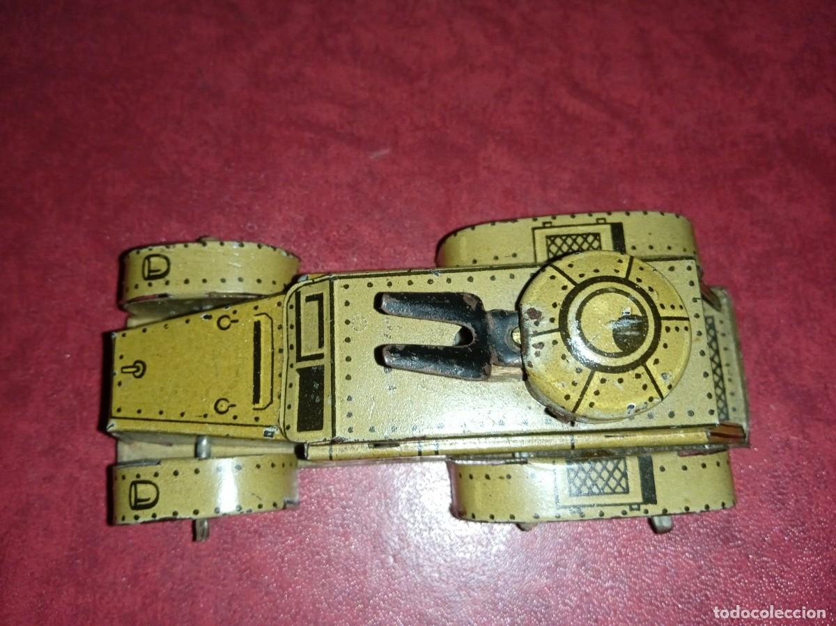 Juguetes antiguos de hojalata: CAMI&Oacute;N BLINDADO de RICO - Foto 5