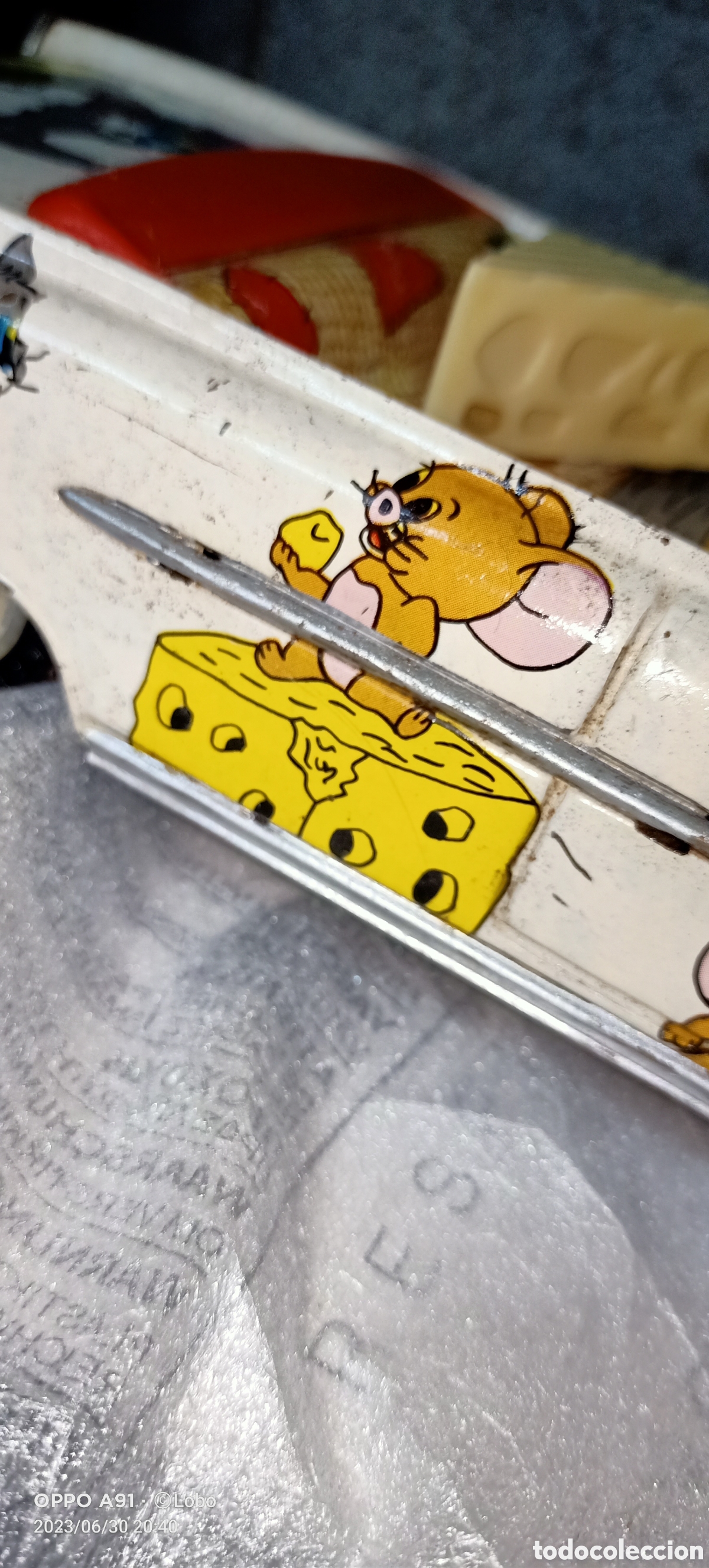 Juguetes antiguos de hojalata: Oldsmobile TOM Y JERRY&nbsp; DE&nbsp; RICo - Foto 5