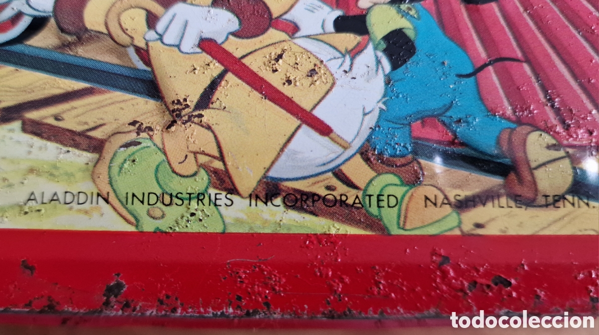 Juguetes antiguos de hojalata: Fiambrera Disney Express - Foto 6