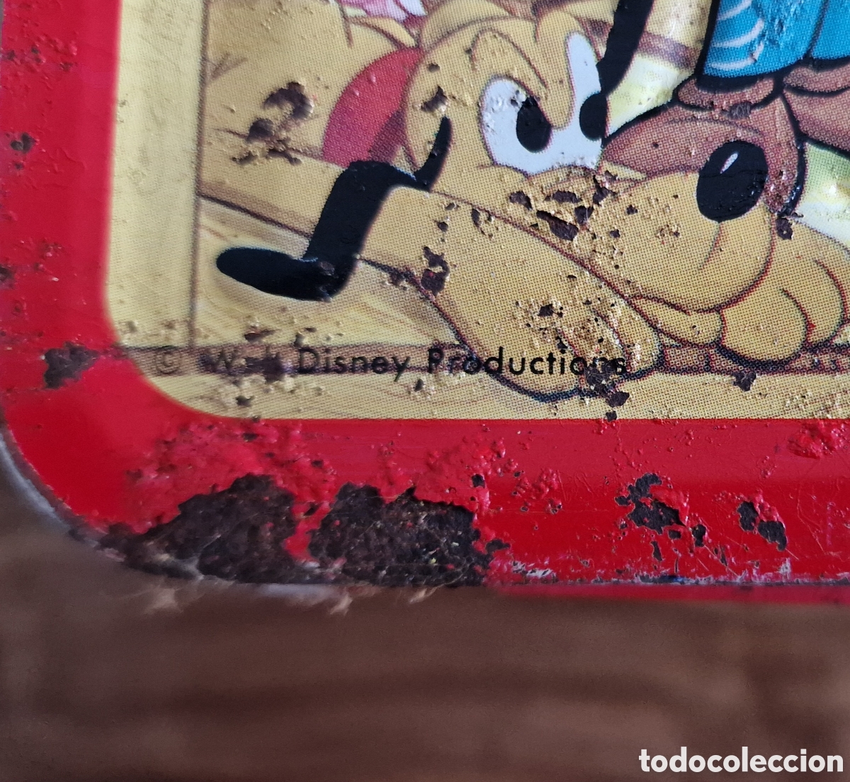 Juguetes antiguos de hojalata: Fiambrera Disney Express - Foto 7