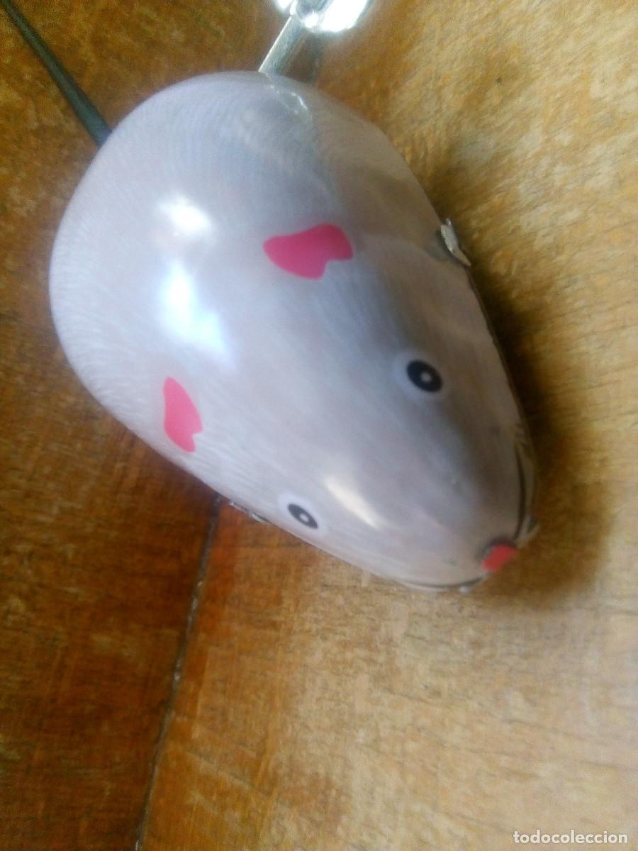 Juguetes antiguos de hojalata: RAT&Oacute;N A CUERDA - Foto 3