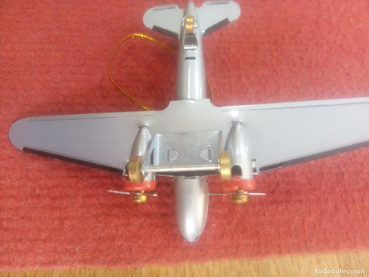 Juguetes antiguos de hojalata: AVI&Oacute;N HOJALATA - Foto 2