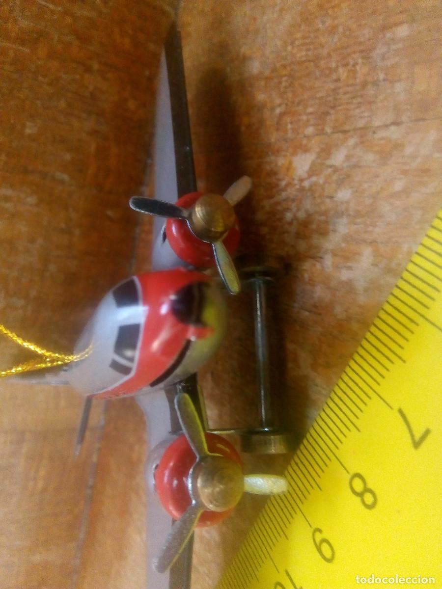 Juguetes antiguos de hojalata: AVI&Oacute;N HOJALATA - Foto 3