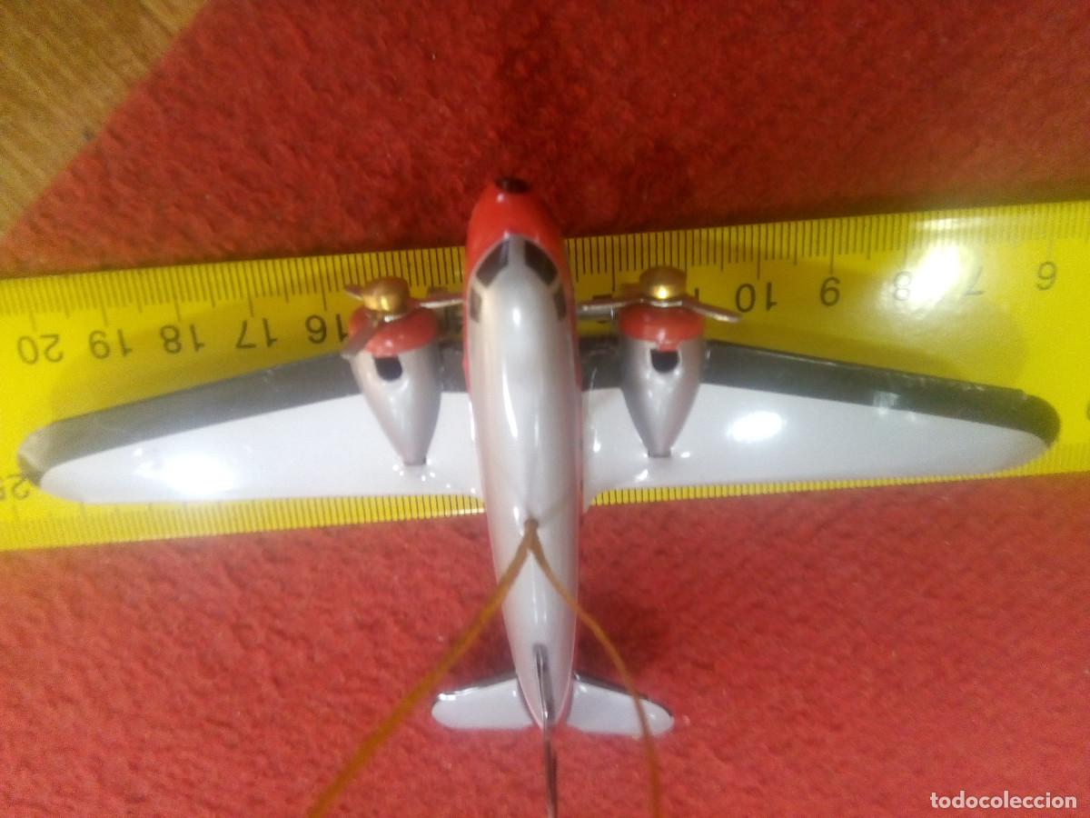 Juguetes antiguos de hojalata: AVI&Oacute;N HOJALATA - Foto 4