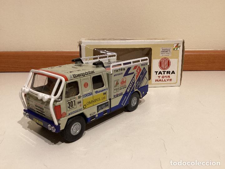 Juguetes antiguos de hojalata: Tatra T 815 Rallye Kovap - Foto 1