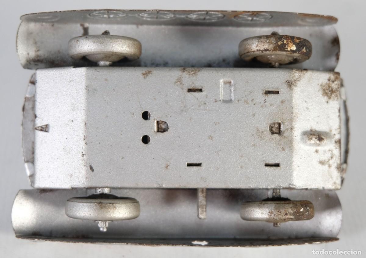 Juguetes antiguos de hojalata: Tanque de hojalata marca Rico - Foto 7