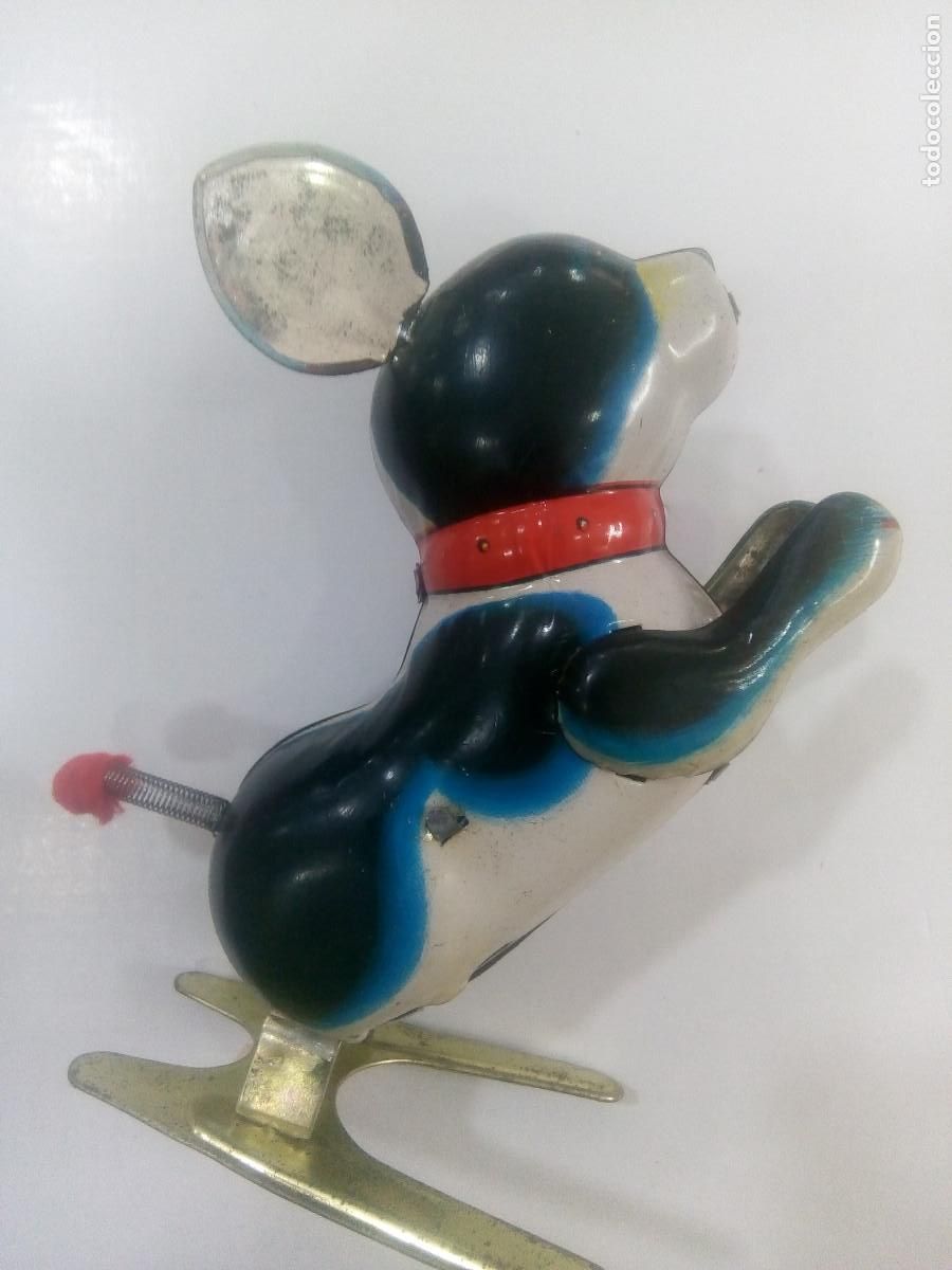 Juguetes antiguos de hojalata: PERRO HOJALATA - Foto 1