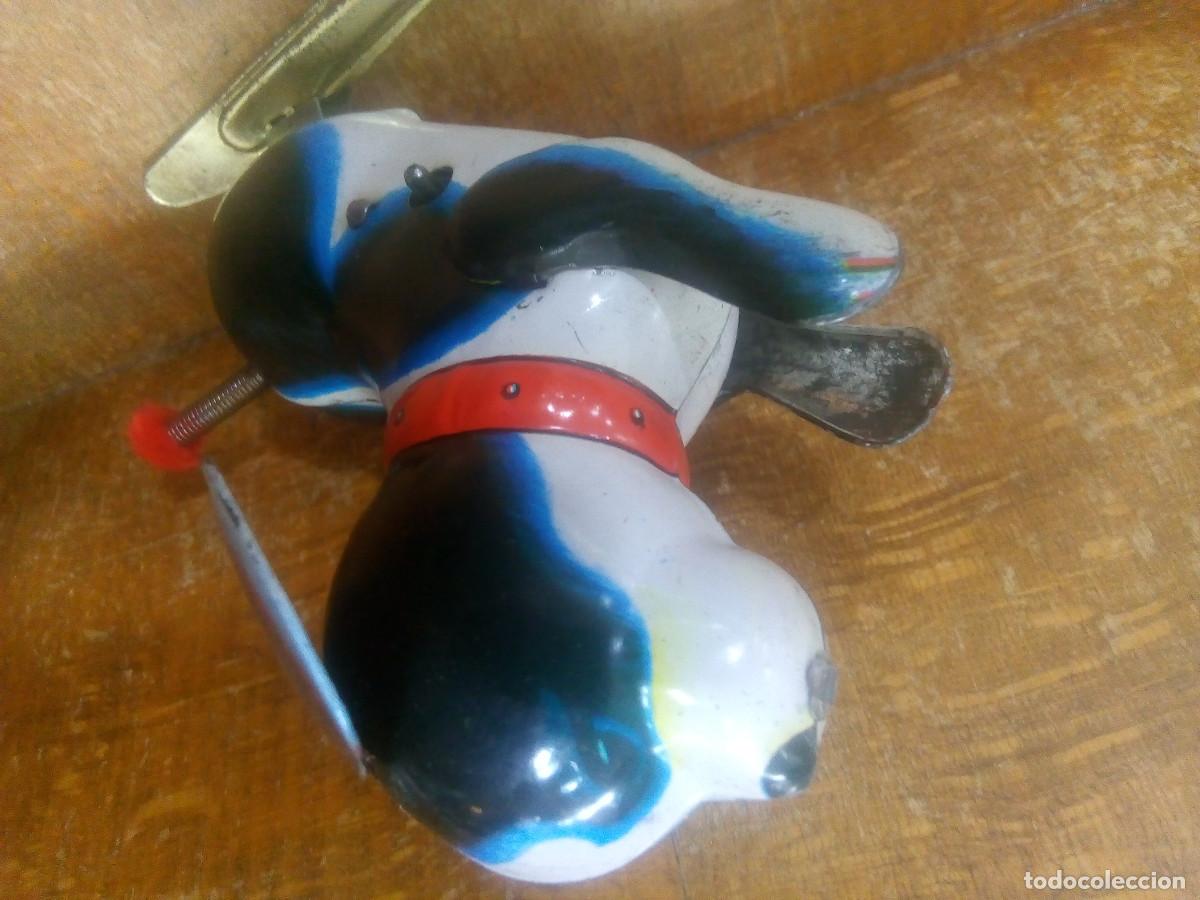 Juguetes antiguos de hojalata: PERRO HOJALATA - Foto 5
