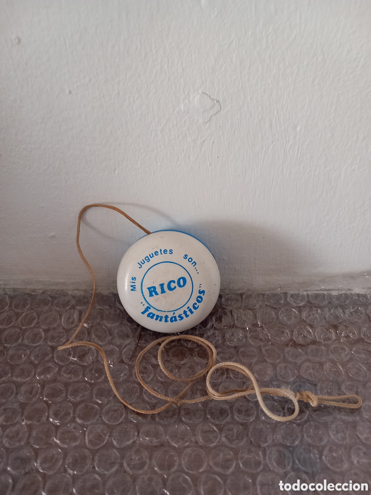 Juguetes antiguos de hojalata: Yoyo de Rico - Foto 3