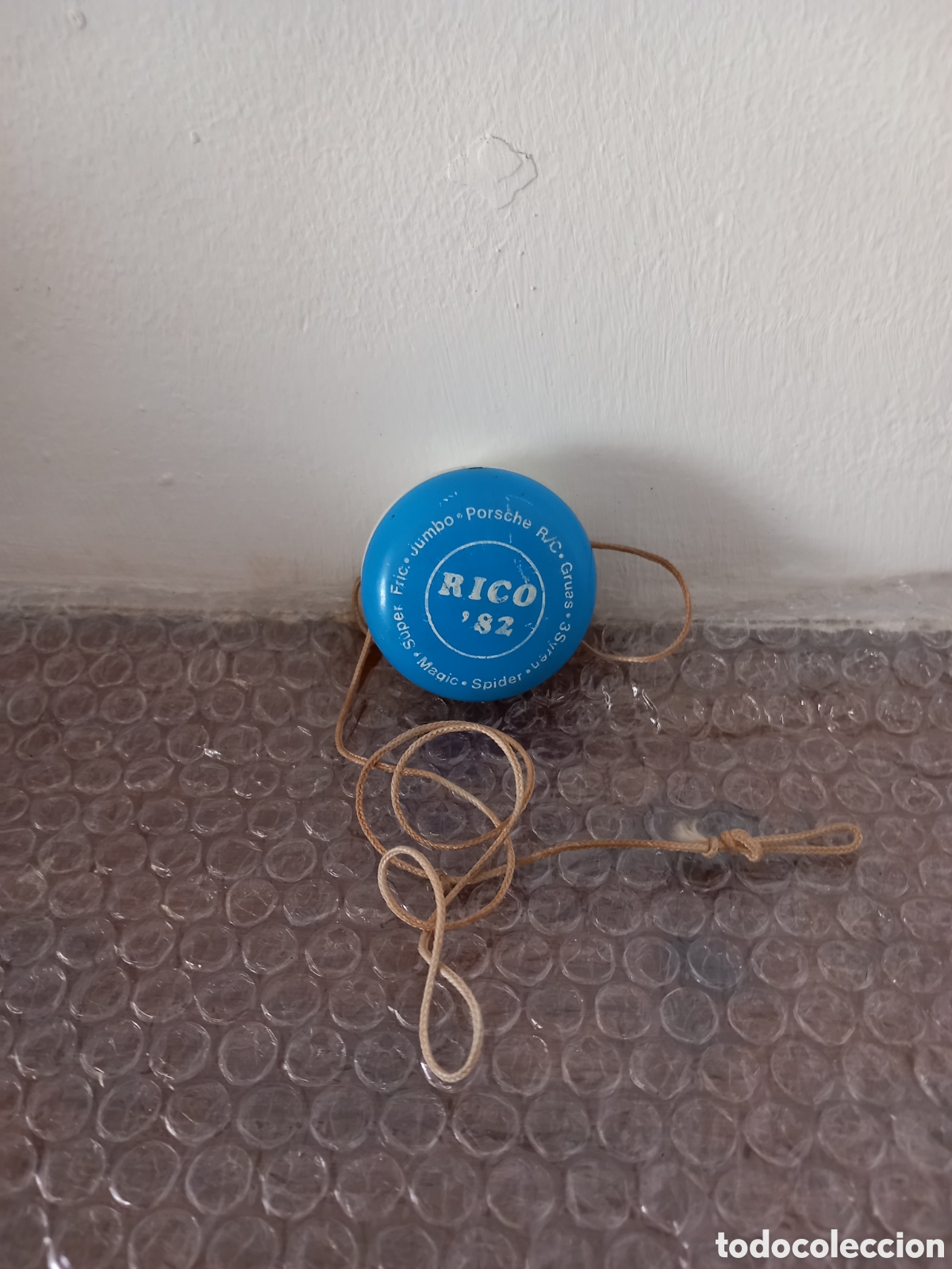 Juguetes antiguos de hojalata: Yoyo de Rico - Foto 2