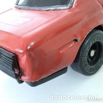 Juguetes antiguos de hojalata: COCHE JEFE DE BOMBEROS - Foto 6