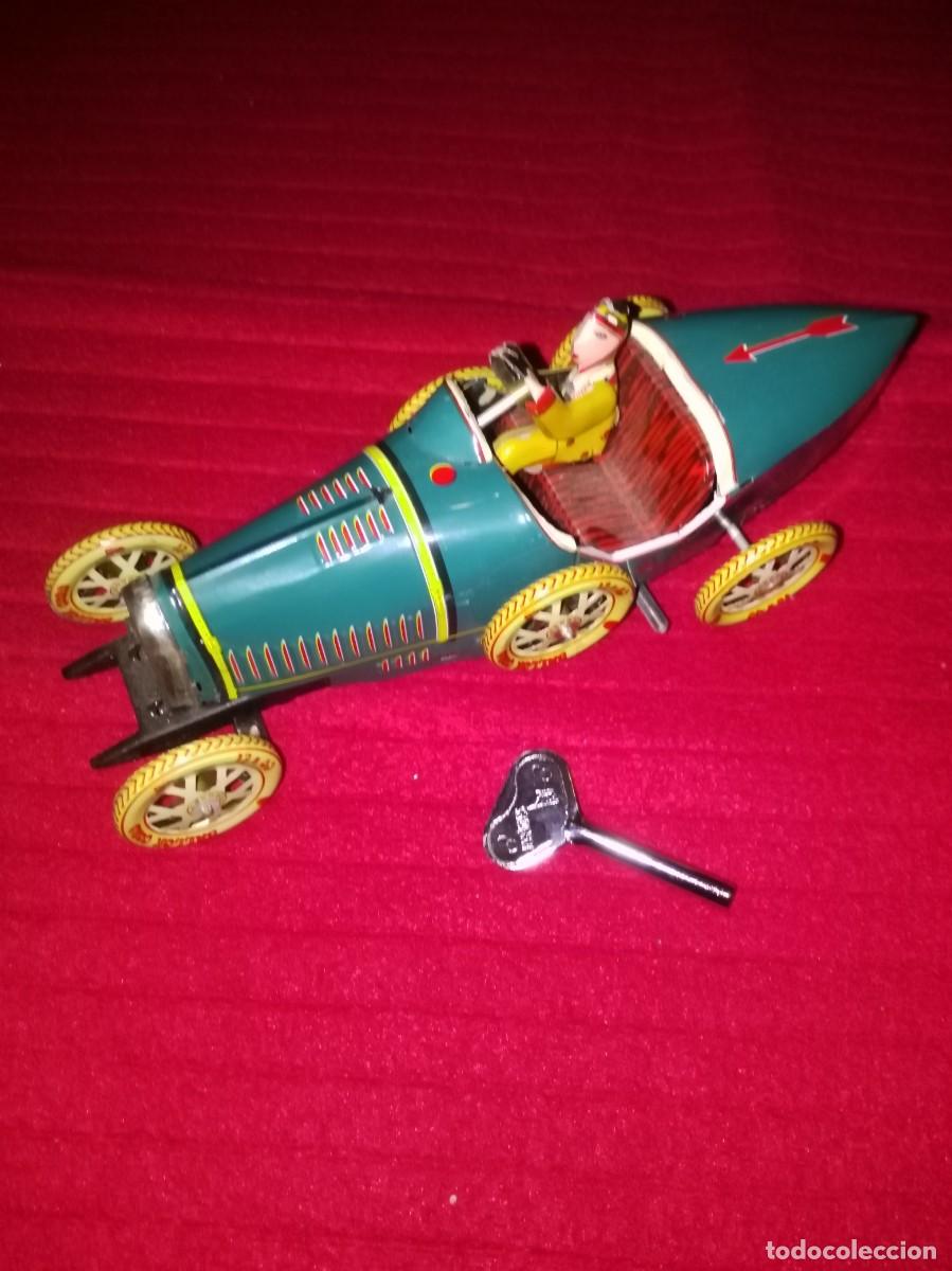 Juguetes antiguos de hojalata: BUGATTI - Foto 1