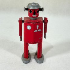 Juguetes antiguos de hojalata: ROBOT ATÓMICO - ATOMIC ROBOT MAN - 9 CM
