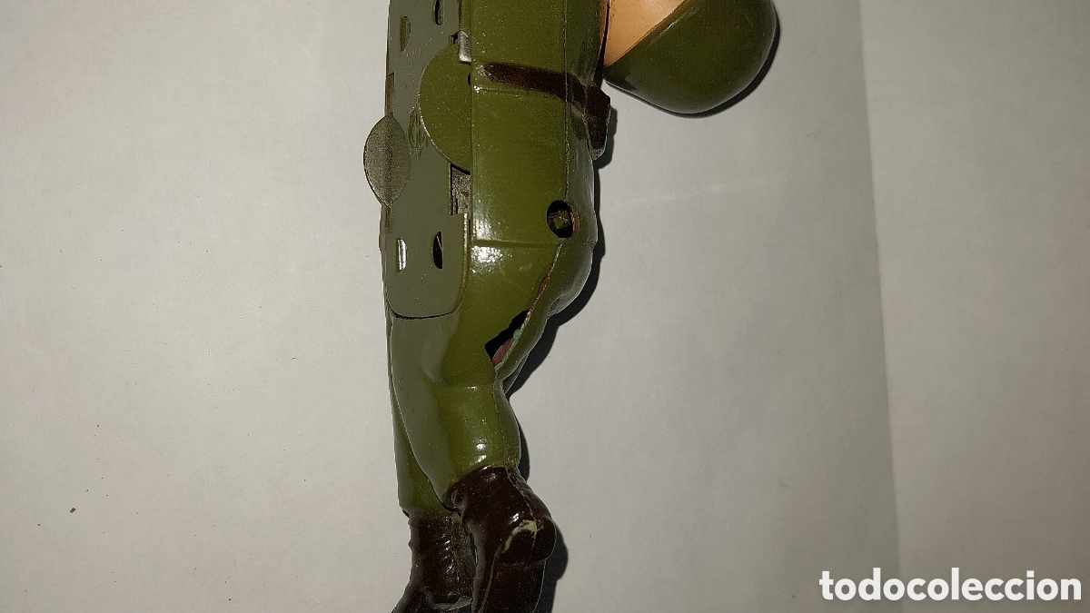 Juguetes antiguos de hojalata: Soldado - Foto 1