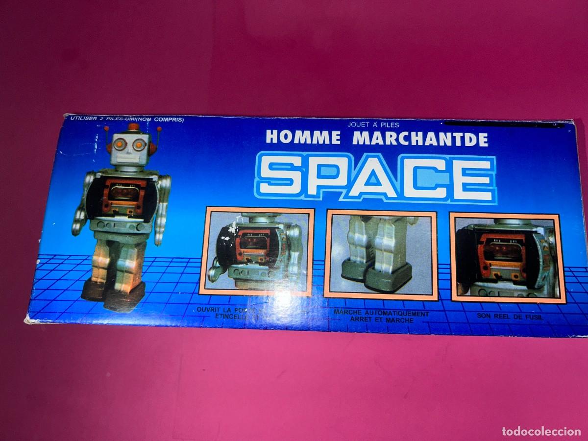 Juguetes antiguos de hojalata: ROBOT SPACE WALK MAN - FUNCIONA - VER VIDEO - Foto 11