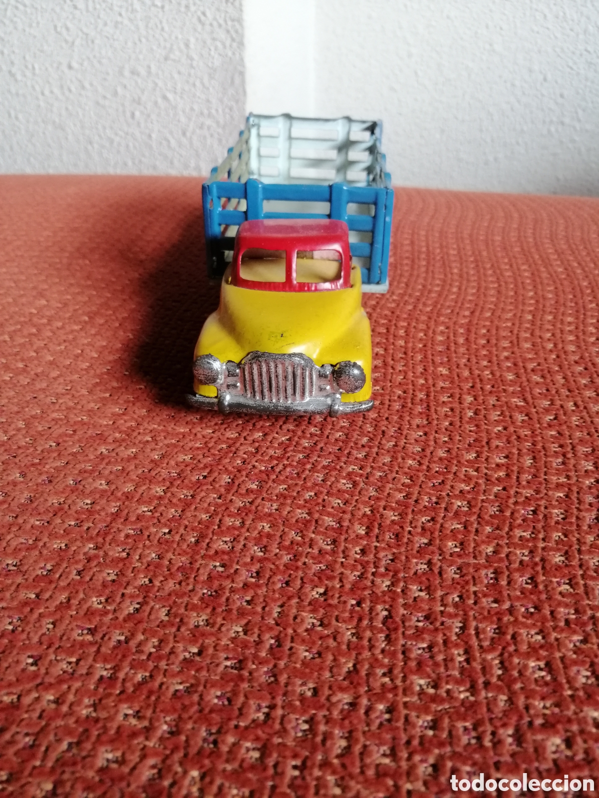 Juguetes antiguos de hojalata: CAMI&Oacute;N DE CHAPA - Foto 4