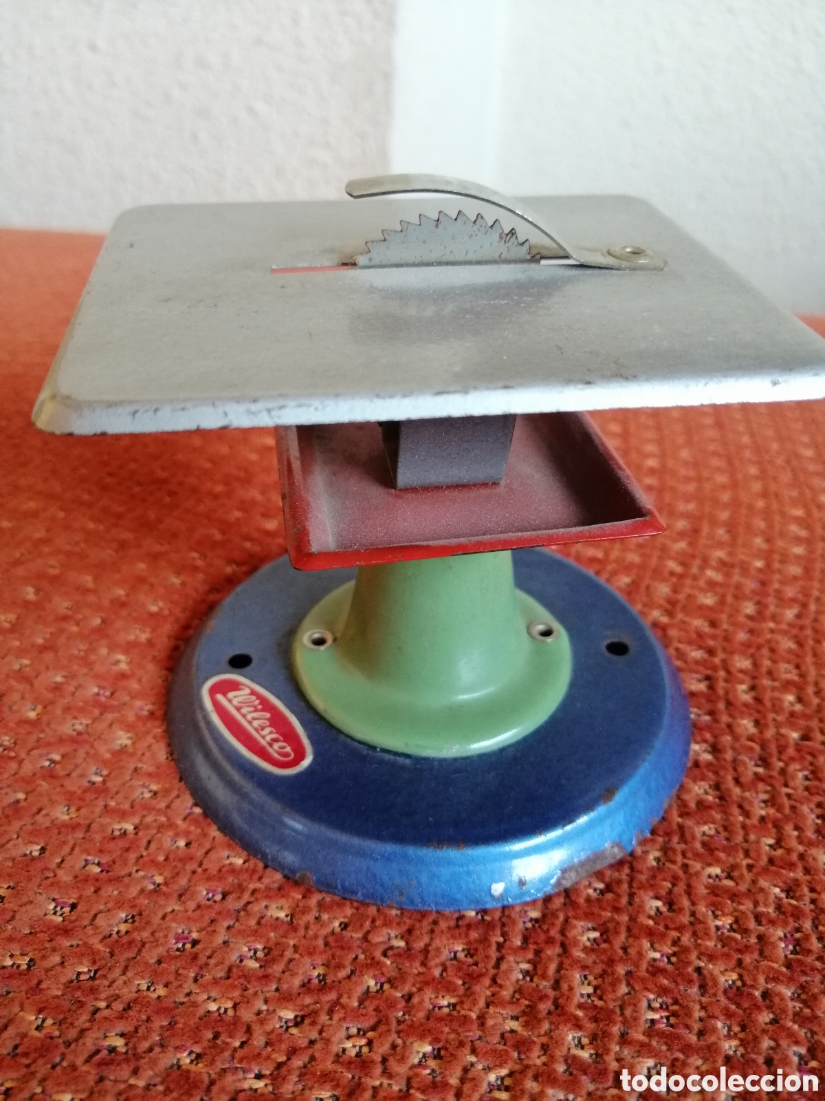Juguetes antiguos de hojalata: M&Aacute;QUINA DE CORTAR - Foto 3