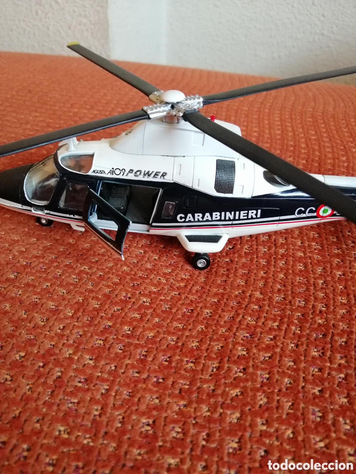 Juguetes antiguos de hojalata: HELIC&Oacute;PTERO ITALIANO - Foto 3