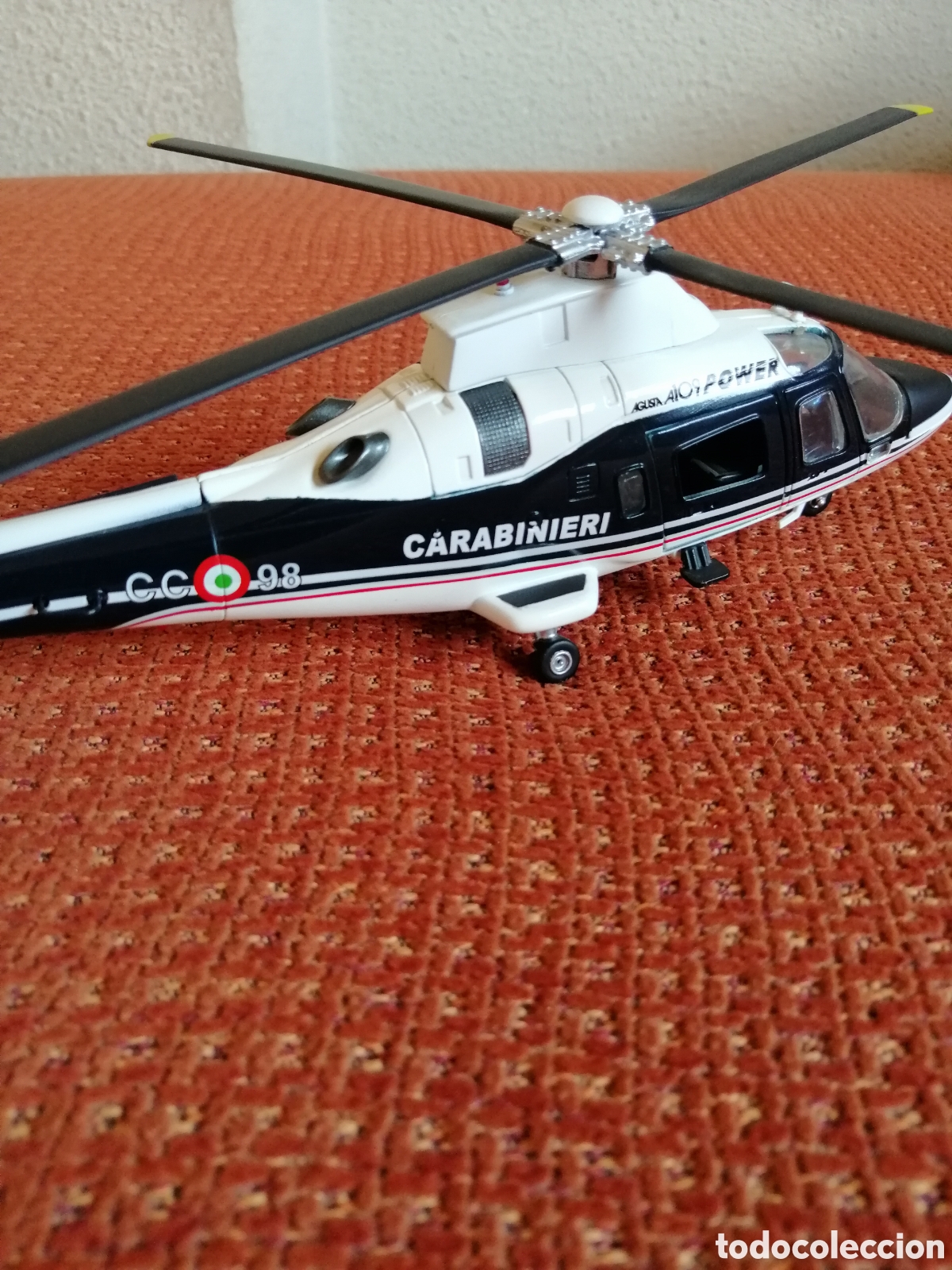 Juguetes antiguos de hojalata: HELIC&Oacute;PTERO ITALIANO - Foto 8