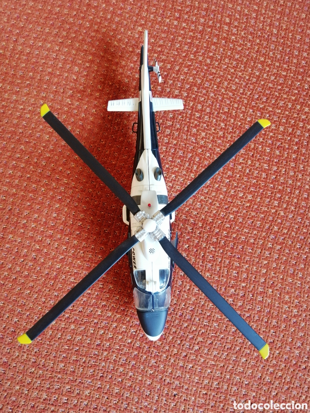 Juguetes antiguos de hojalata: HELIC&Oacute;PTERO ITALIANO - Foto 9