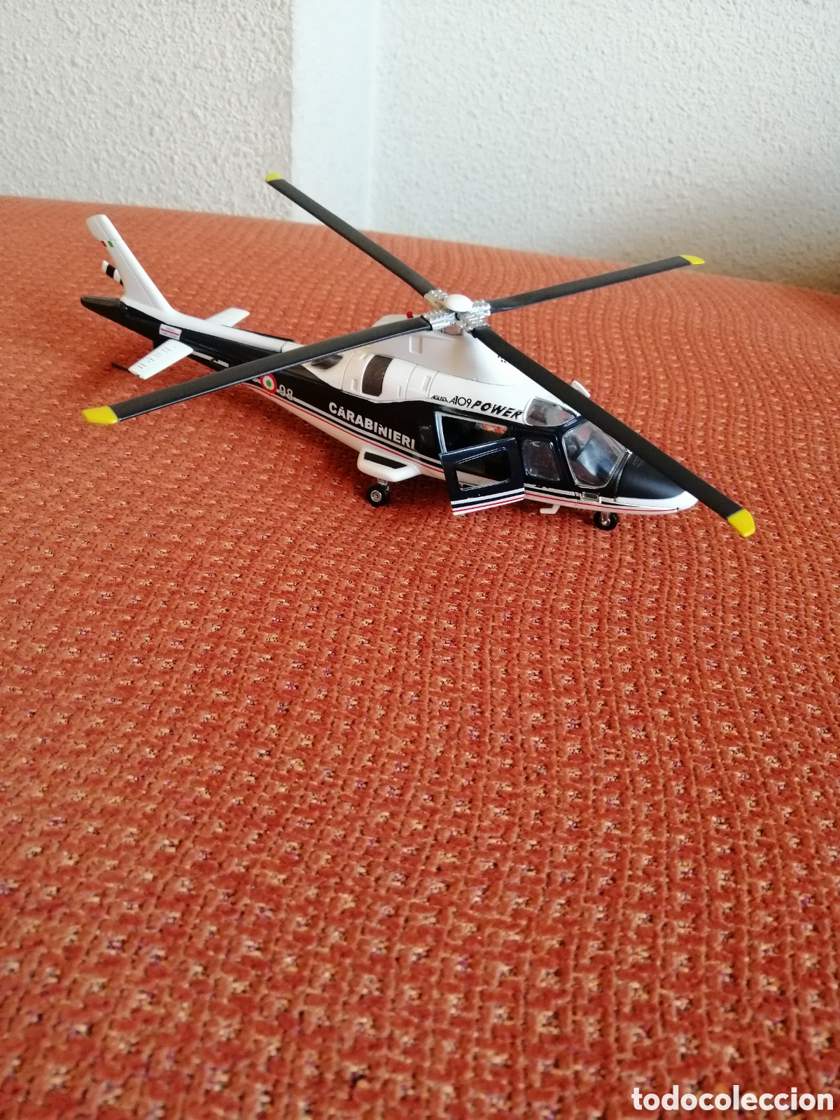 Juguetes antiguos de hojalata: HELIC&Oacute;PTERO ITALIANO - Foto 1