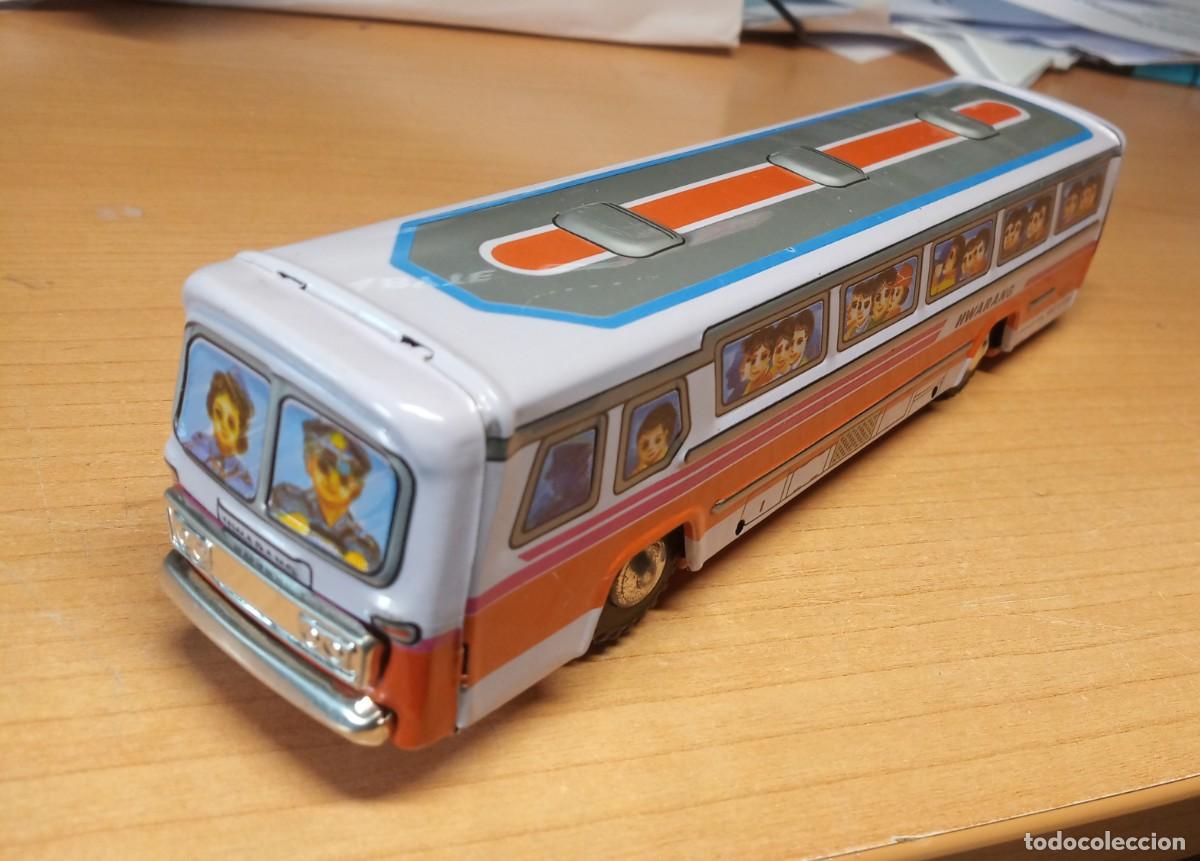 Juguetes antiguos de hojalata: Autobus de hojalata como nuevo - Foto 1