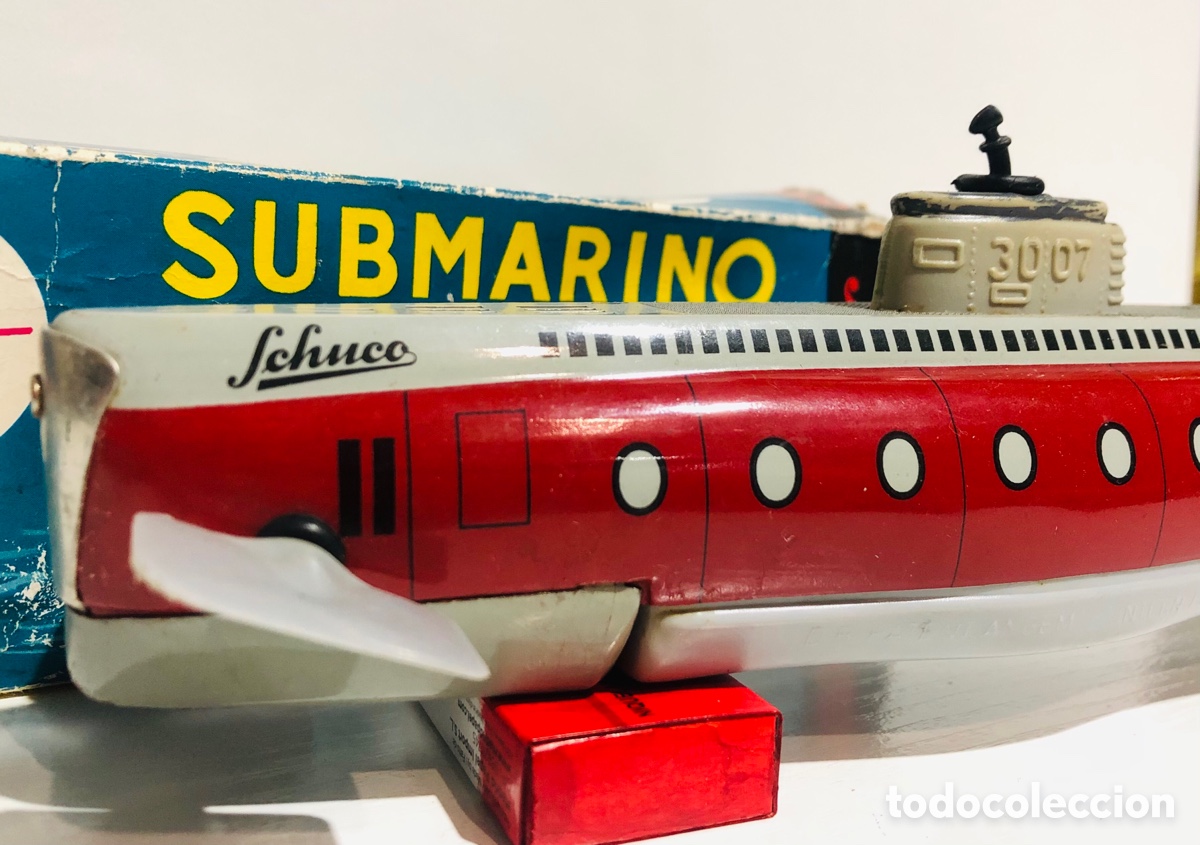 Jouets anciens en fer-blanc: SUBMARINO SCHUCO A&Ntilde;OS 60
