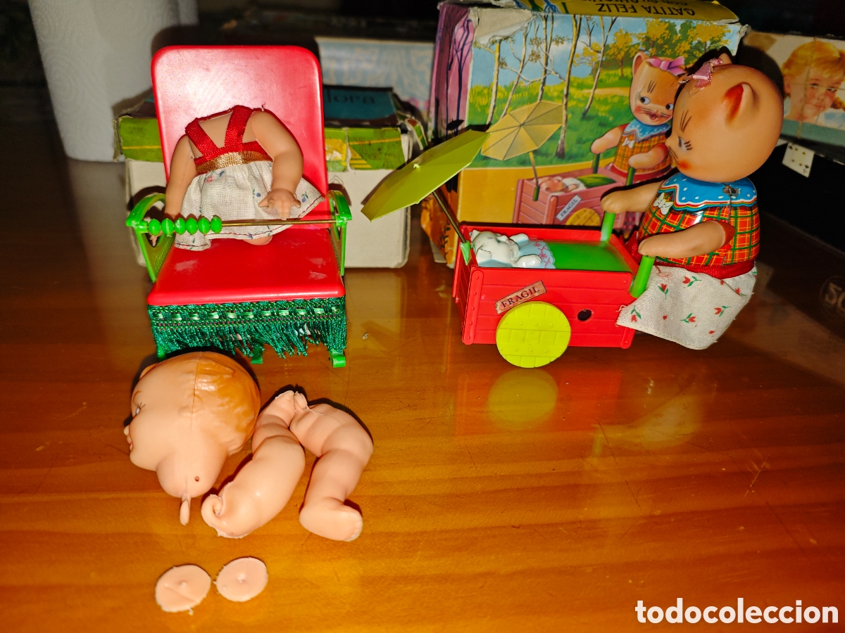 Juguetes antiguos de hojalata: Juguetes de Cuerda antiguos. - Foto 4