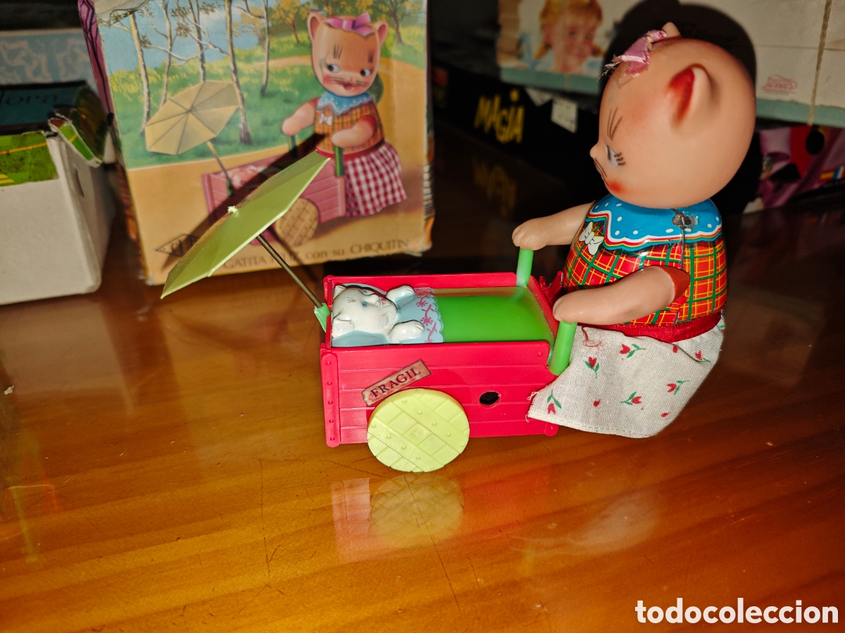 Juguetes antiguos de hojalata: Juguetes de Cuerda antiguos. - Foto 5