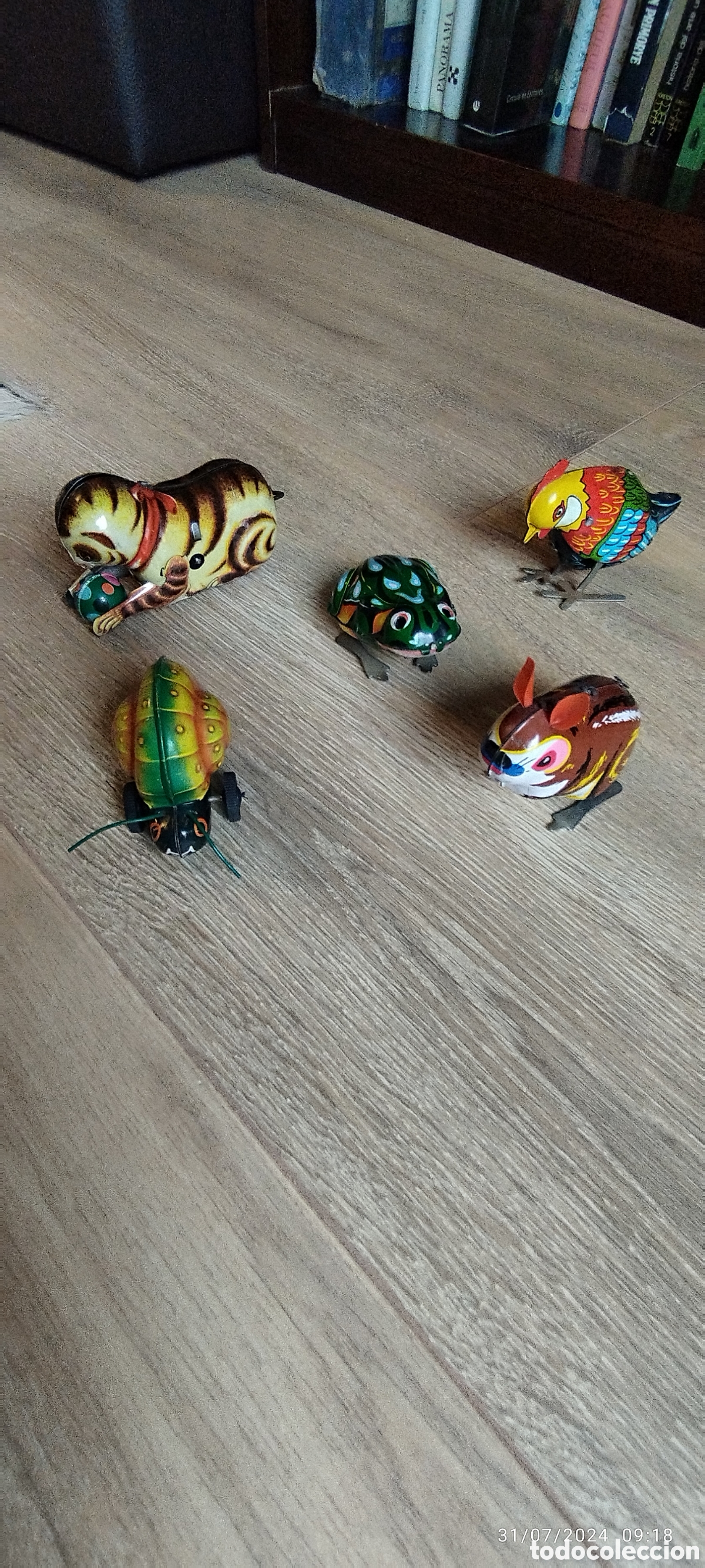 Juguetes antiguos de hojalata: Animales de hojalata - Foto 1