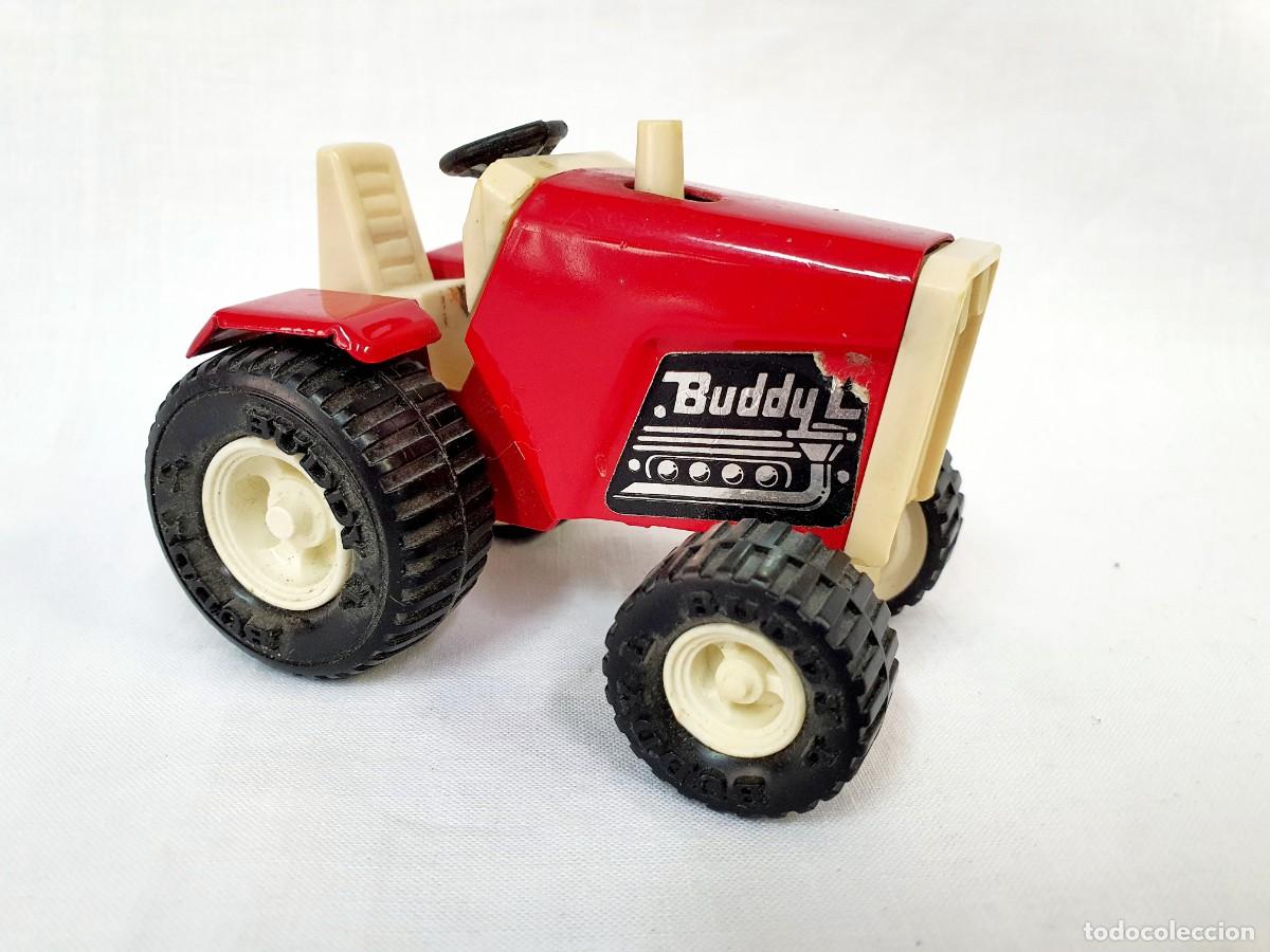 Juguetes antiguos de hojalata: Tractor de Buddy L, a&ntilde;os 70. - Foto 2