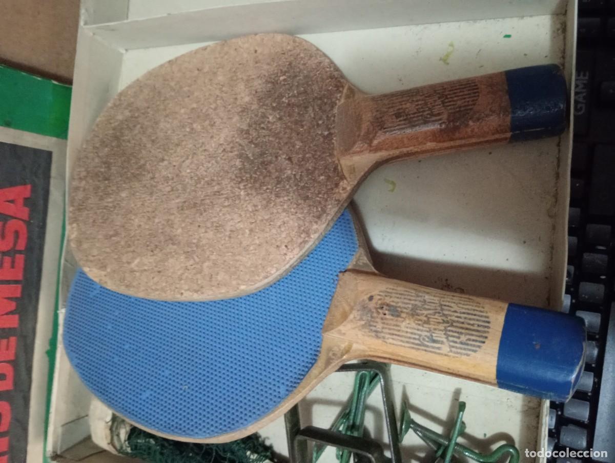 Juguetes antiguos de hojalata: Antiguo ping-pong en caja original - Foto 4
