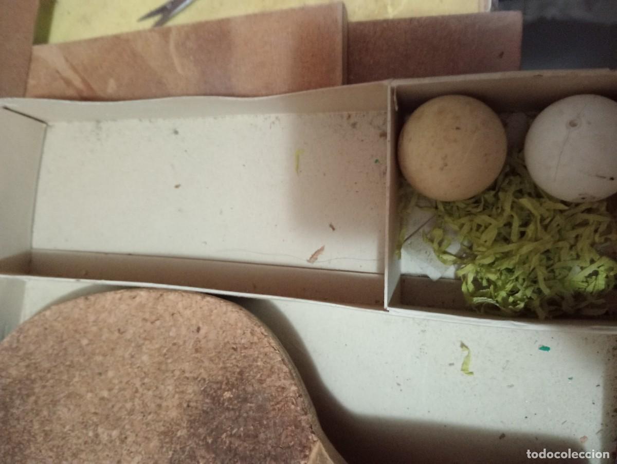 Juguetes antiguos de hojalata: Antiguo ping-pong en caja original - Foto 5