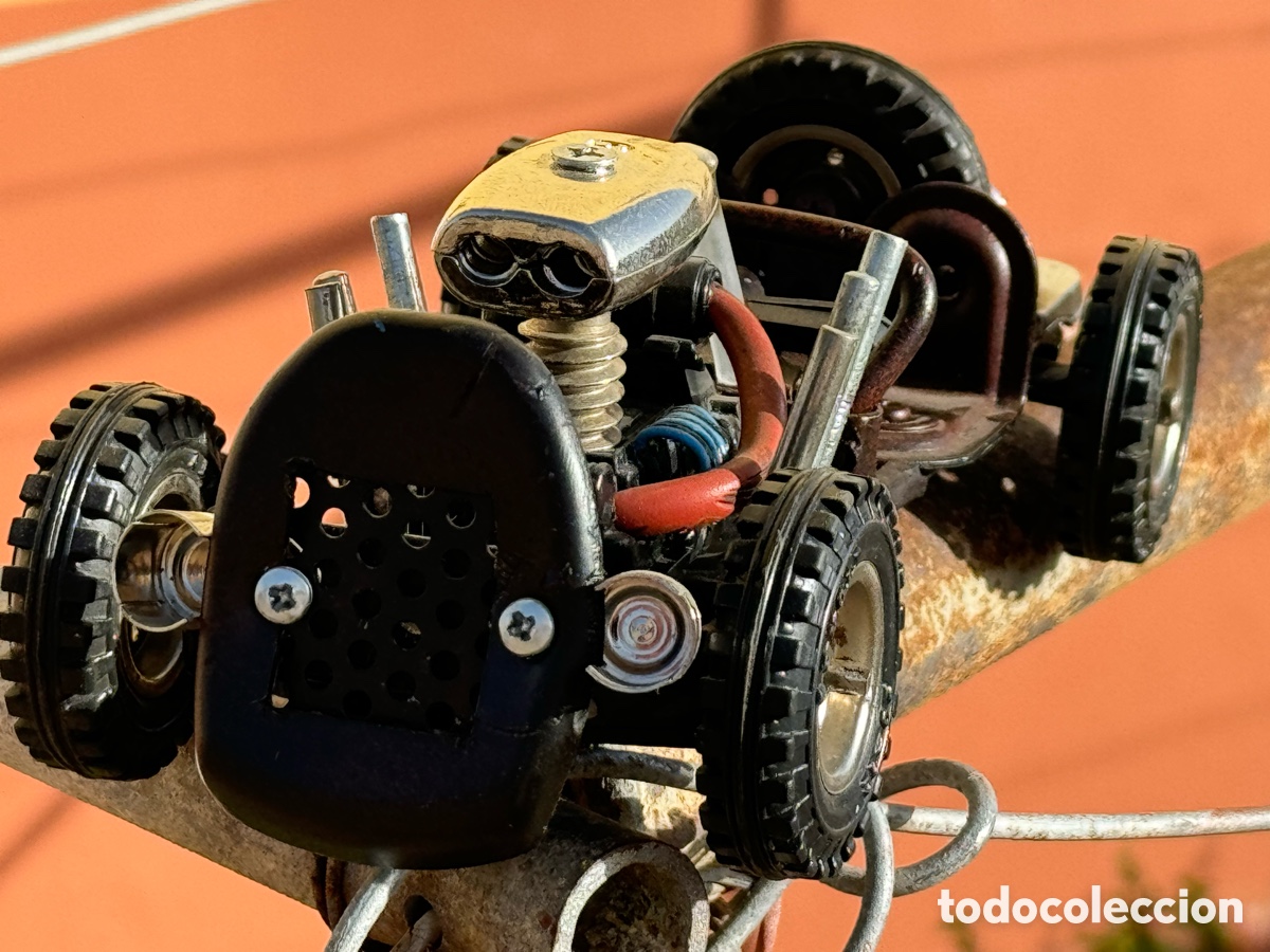 Juguetes antiguos de hojalata: RAT ROD ESTILO MAD MAX - Foto 1