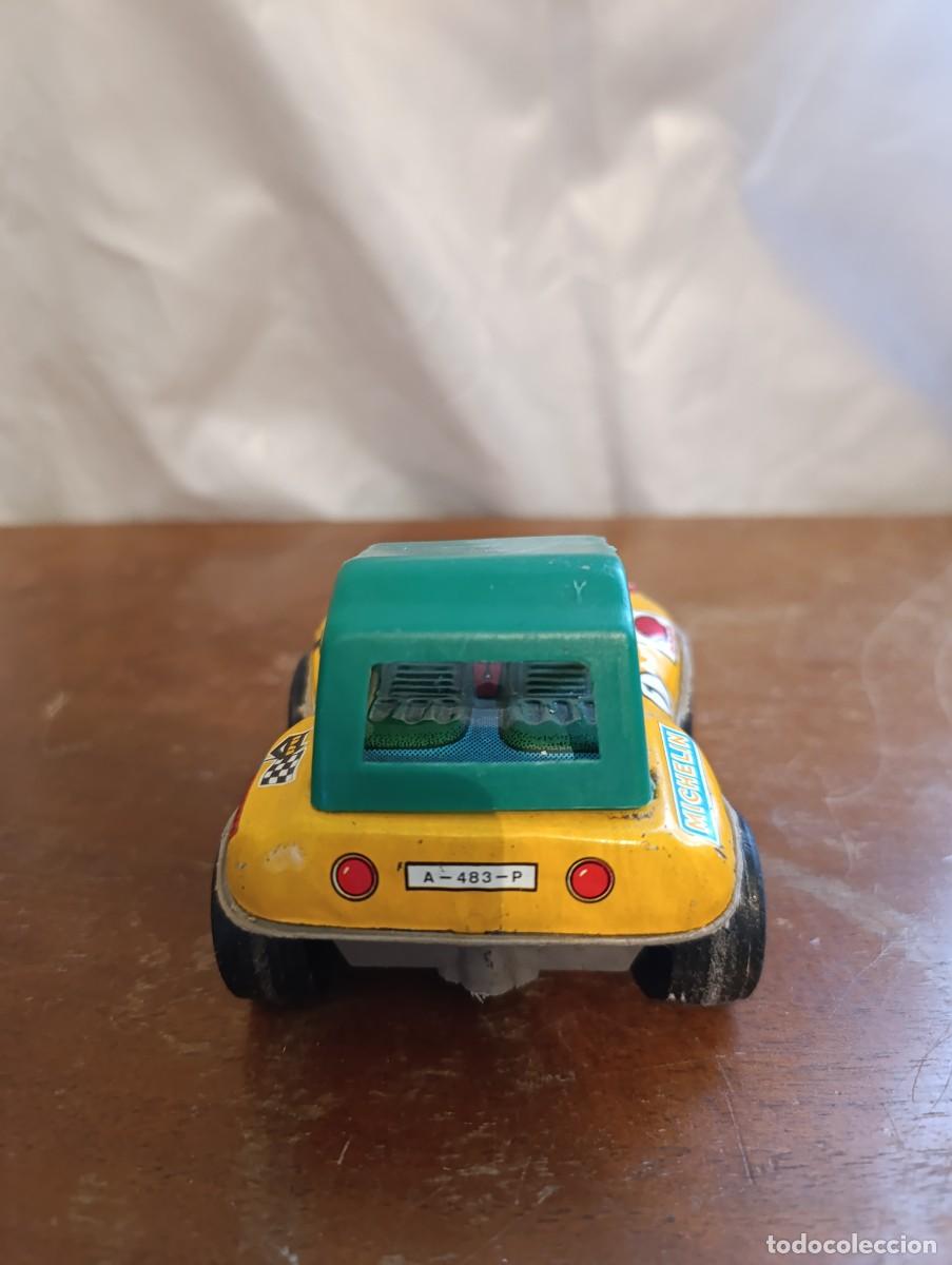 Juguetes antiguos de hojalata: Buggy de hojalata Payva - Foto 4
